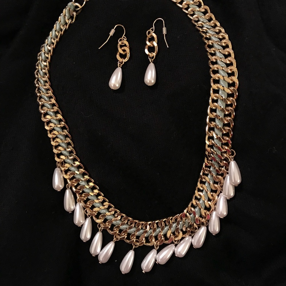 Park Lane Morning Mist Necklace and Earring Set